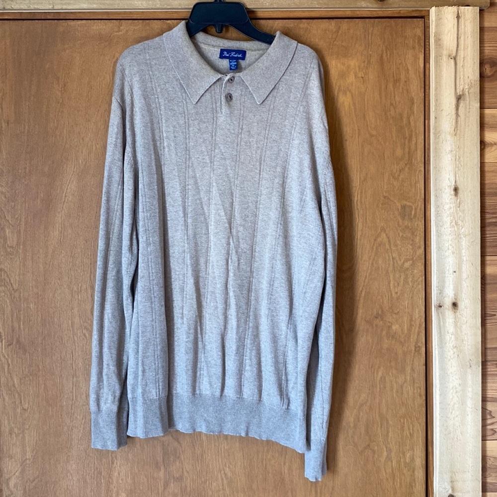 Paul Fredrick silk/cashmere shirt